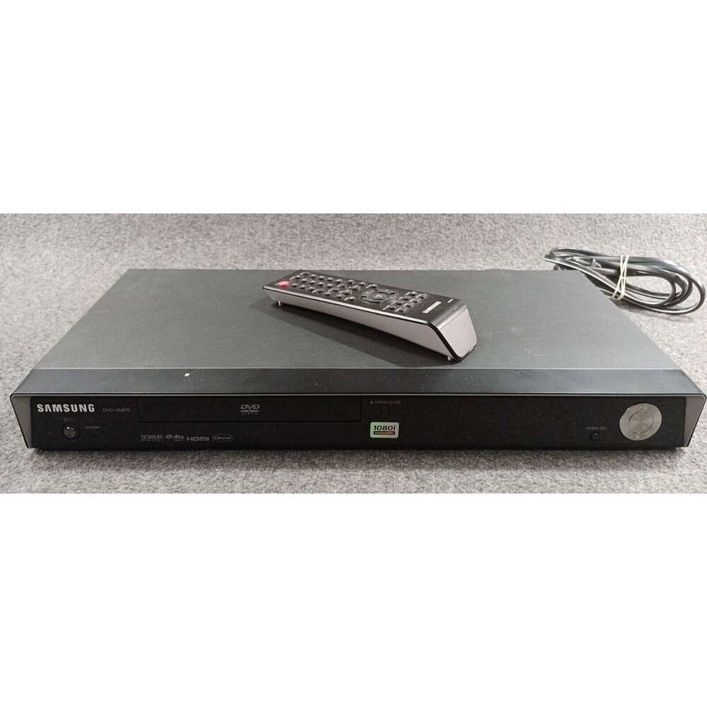 Samsung DVD-HD870 1080i DVD Player With Original Remote Tested Working